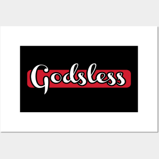 Godsless - Back Posters and Art